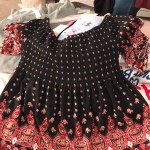 off the shoulder blouse